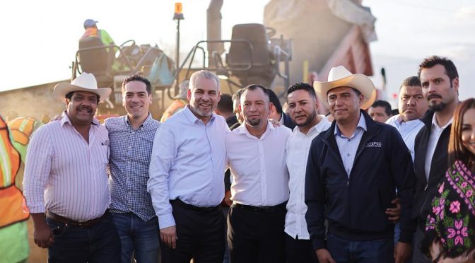 Carretera multianual Epitacio Huerta-Tlalpujahua, potenciará el turismo e industria regional: Bedolla