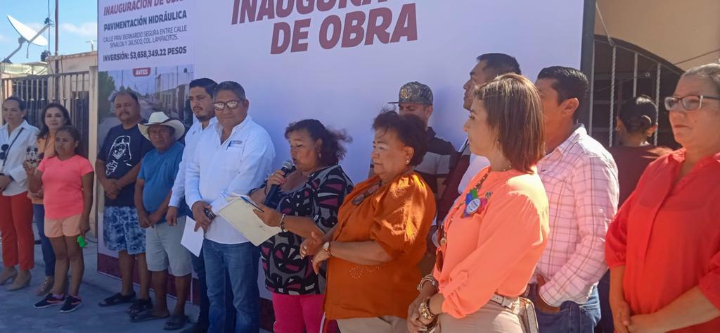 Concluyó Gobierno de Reynosa pavimentación hidráulica en colonia Lampacitos – Administración Municipal Reynosa 2021-2024