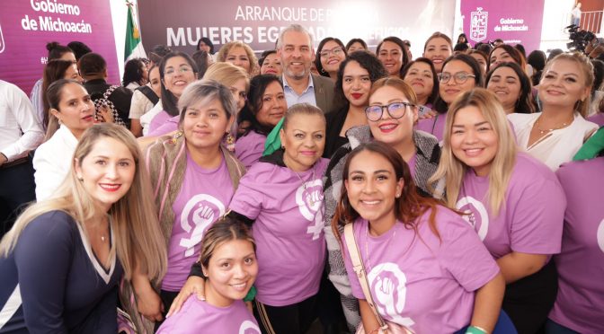 Gobierno de Bedolla aplica 7 mdp para acompañar a mujeres egresadas de refugios