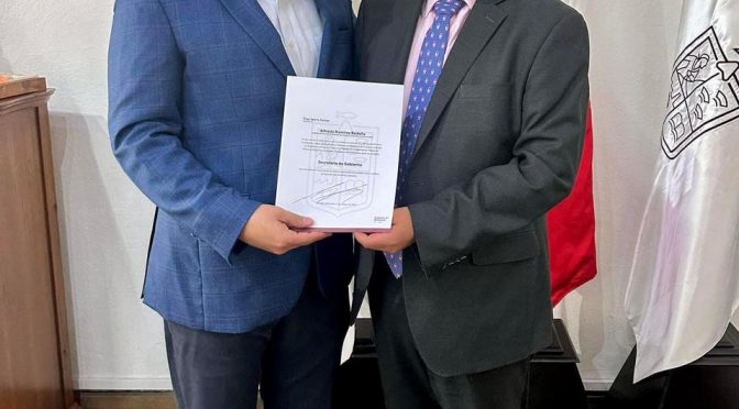 Elías Ibarra Torres, nuevo secretario de Gobierno
