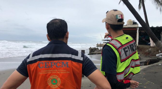 Huracán “Lidia” provocará lluvias intensas en la Costa; PC estatal en alerta
