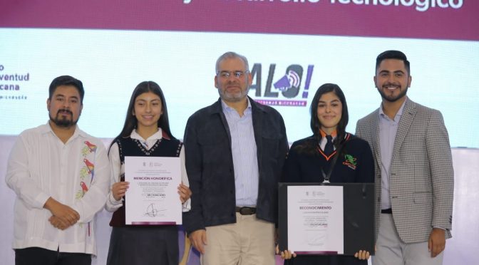 Inaugura Bedolla Festival Jalo y entrega Premio Michoacano de la Juventud 2023