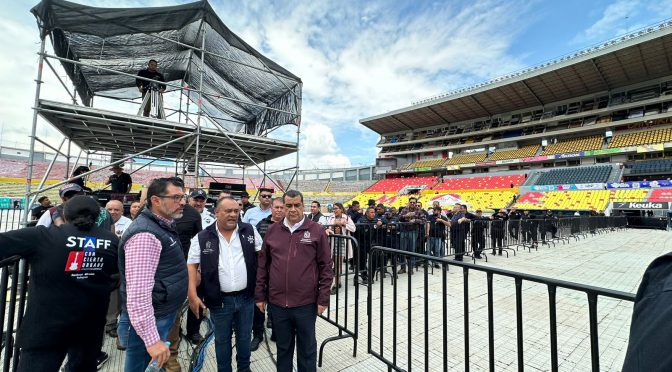 Listo el operativo de seguridad y PC para concierto de El Tri: Segob