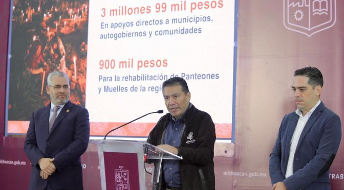 Más de 500 actividades por Noche de Muertos; se esperan 284 mil turistas: Bedolla