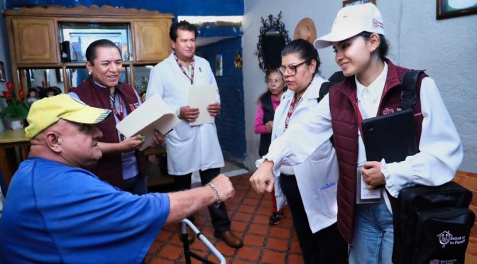 Más de 71 mil michoacanos reciben en su hogar atención médica gratuita: SSM