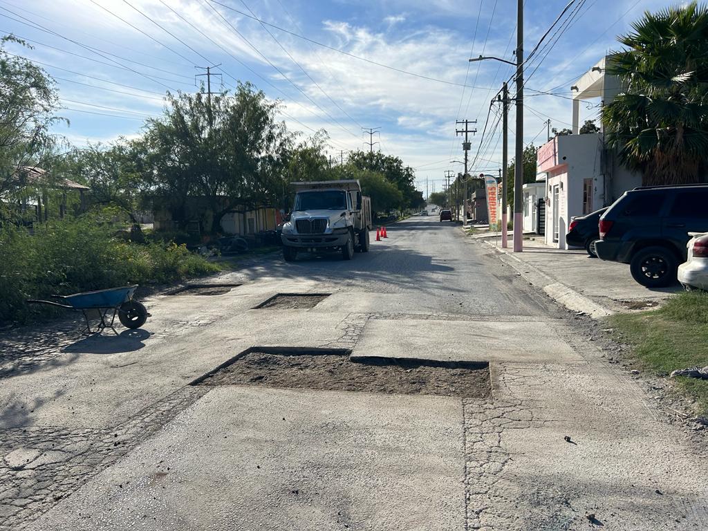 Trabaja Gobierno de Reynosa con programa diario de bacheo – Administración Municipal Reynosa 2021-2024