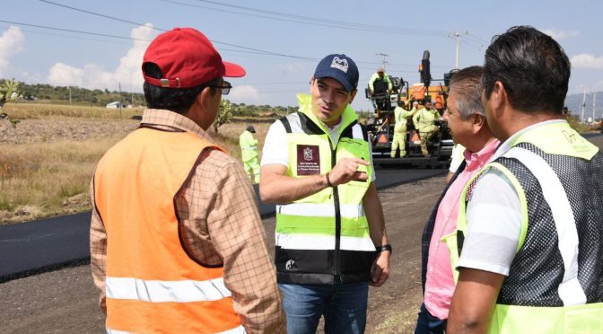 Con 259 mdp SCOP arranca obra multianual en carretera Capácuaro-Peribán