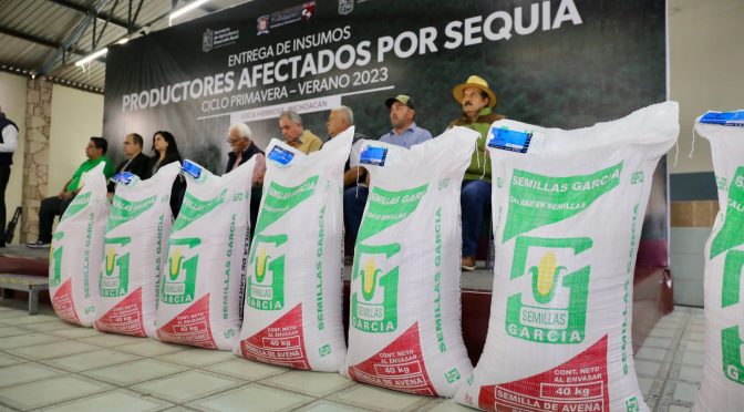 Inicia Sader con entrega de apoyos a campesinos afectados por sequía; dispersará 68 mdp