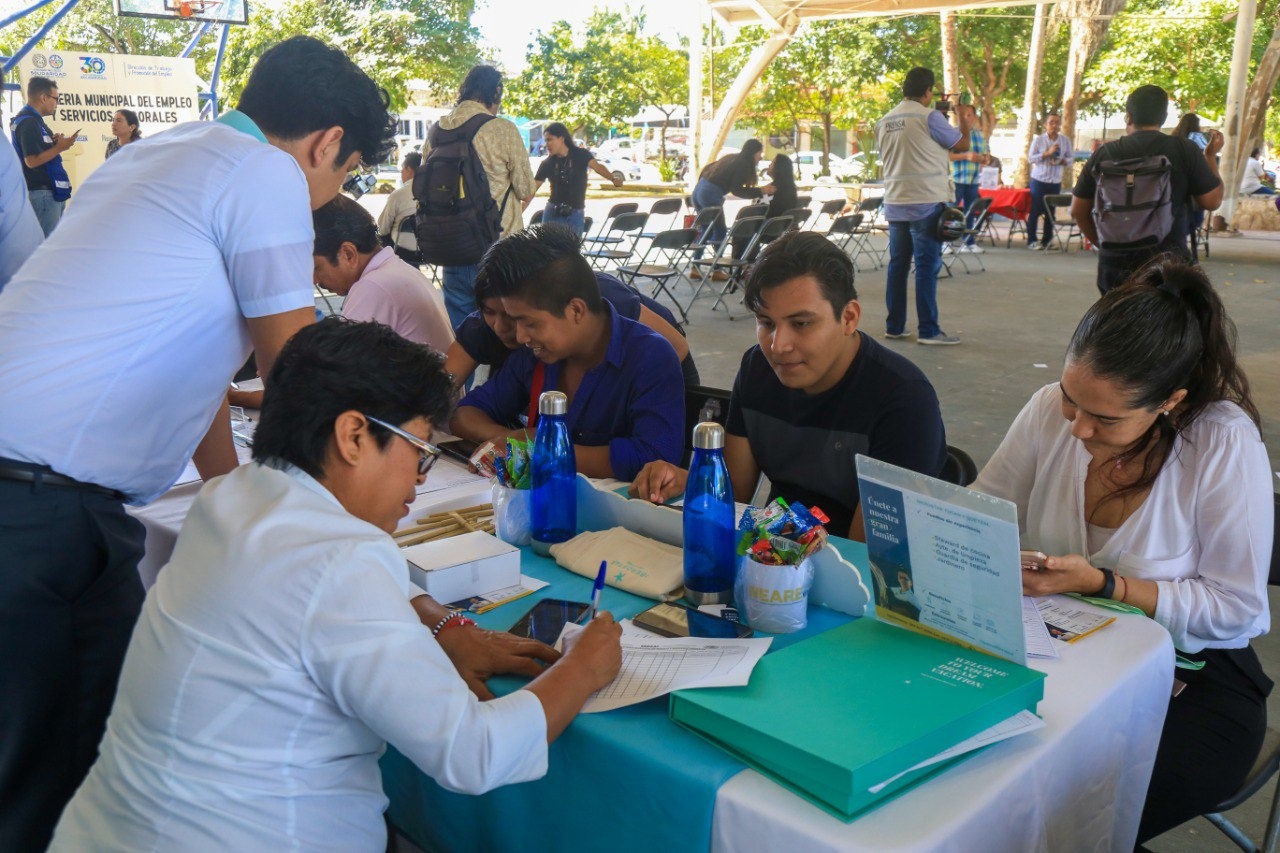 Realizan feria del empleo en Villamar 1 – H. Ayuntamiento de Solidaridad