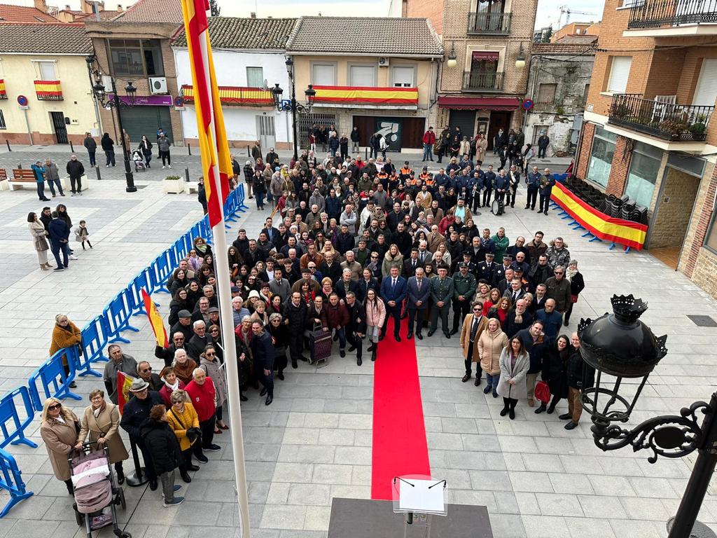 Humanes de Madrid celebra el 45º aniversario de la Constitución Española de 1978
