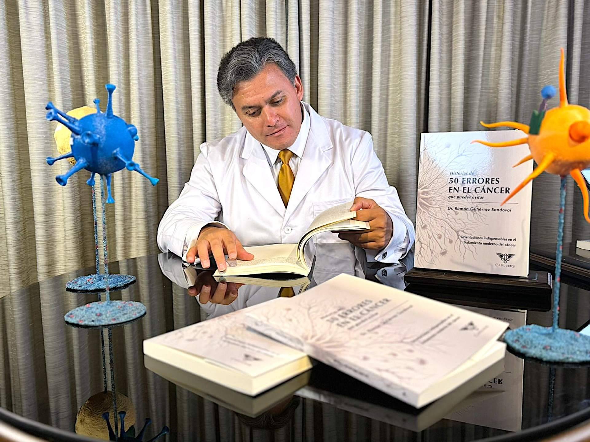 La guía para evitar 50 errores comunes, en el tratamiento del cáncer, expuestos por el Dr. Ramón Gutiérrez, oncopatólogo