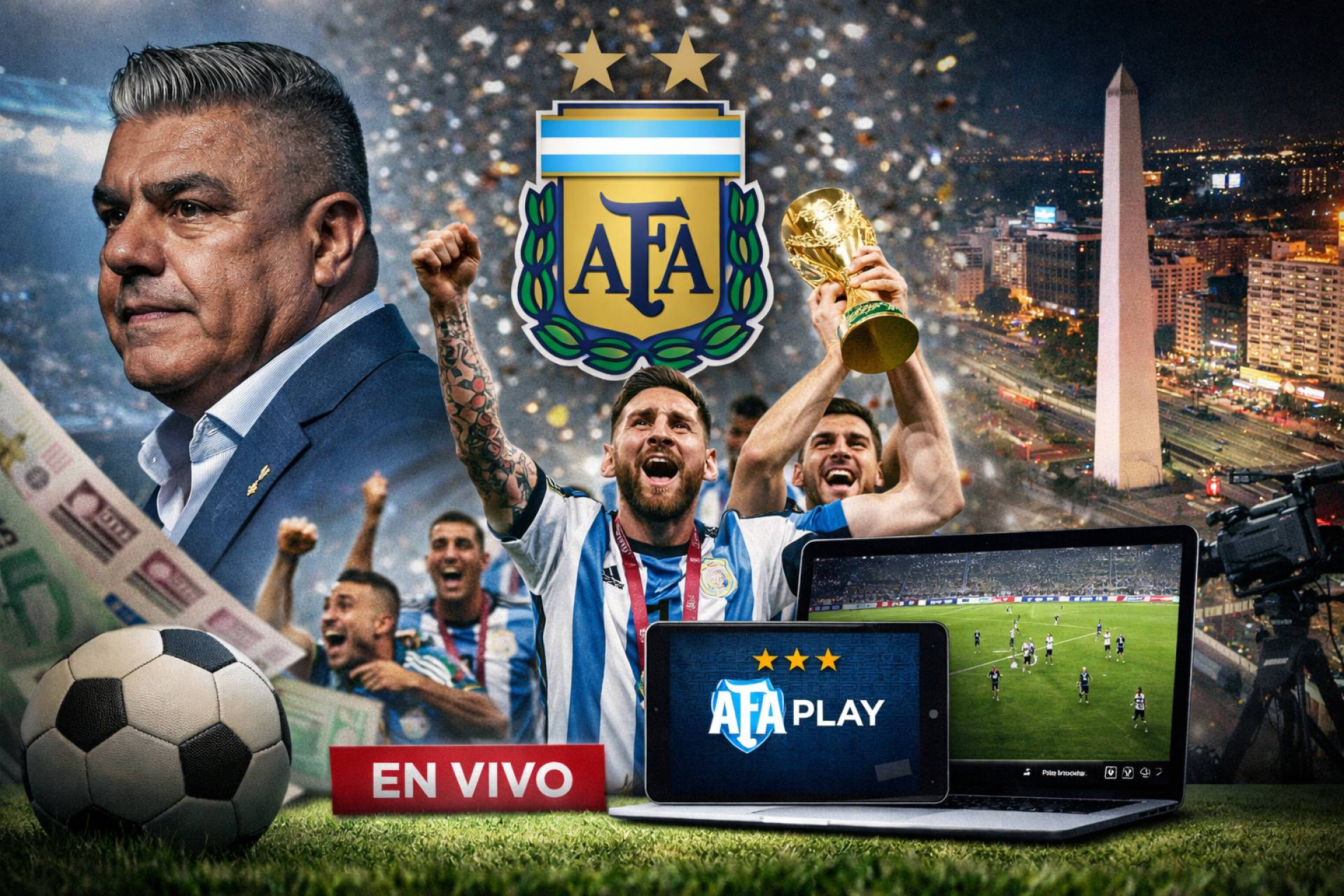AFA Play y la nueva disputa por el control del fútbol argentino